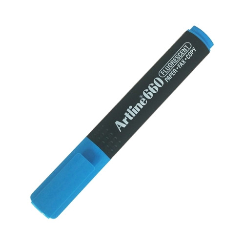 Bút Dạ Quang Artline EK-660 Màu Xanh Dương