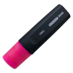 Bút Dạ Quang Deli S600 Hồng