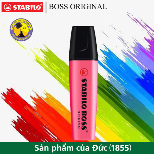 Bút dạ quang Stabilo Boss Original 70 Hồng
