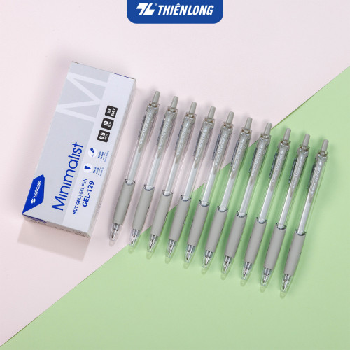 Bút Gel Thiên Long GEL-129 Đen