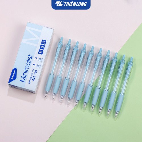 Bút Gel Thiên Long GEL-129 Xanh Dương