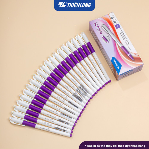 Bút Gel Thiên Long GEL-012 ngòi 0.5mm mực tím