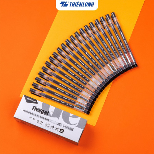 Bút Gel Flexgel Thiên Long GEL-042 ngòi 0.5mm mực đen