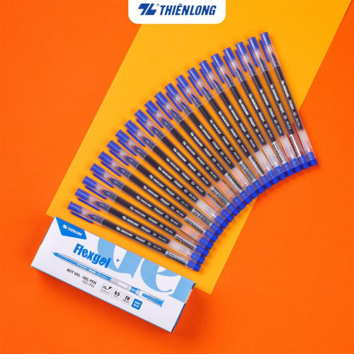 Bút Gel Flexgel Thiên Long GEL-042 ngòi 0.5mm mực xanh