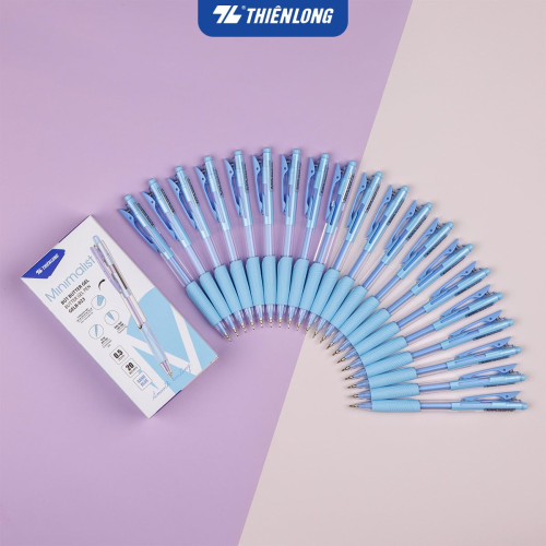 Bút Gel Thiên Long GELB-023 ngòi 0.5mm mực xanh
