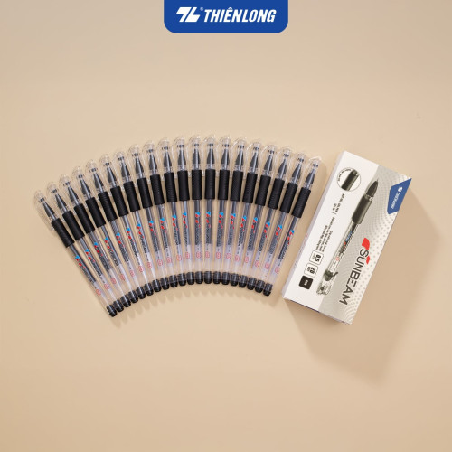 Bút gel Thiên Long GEL-08 Sunbeam ngòi 0.5mm Đen