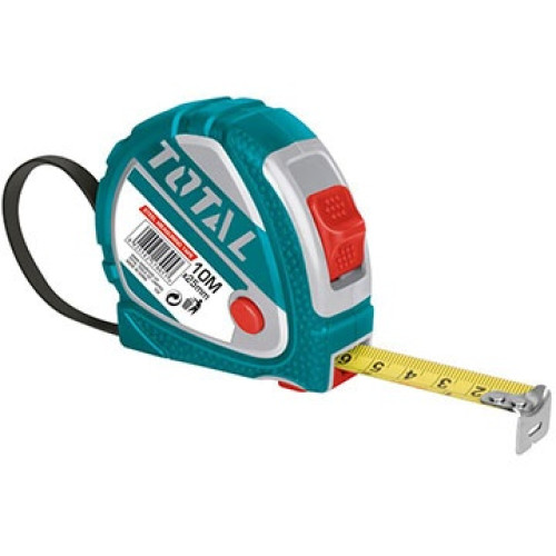 Thước cuộn thép TOTAL TMT126101 10m bản 25mm