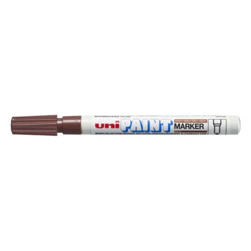 Viết sơn cây nhỏ Unipaint Market  PX21 0.8 Nâu