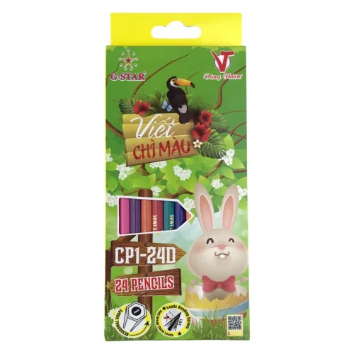 Bút chì 24 màu Gstar CP01-24D