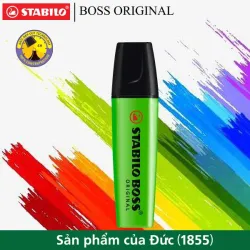 Bút dạ quang Stabilo Boss Original 70 Xanh Lá