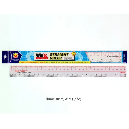 Thước dẻo 30cm WinQ Thước dẻo 30cm WinQ